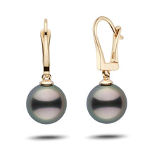 Classic Collection Tahitian 11.0-12.0 mm Pearl Dangle Earrings wg