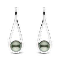 Cradle Collection Tahitian Pearl Earrings rose gold