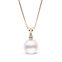 Harmony Collection 9.0-9.5 mm AAA Akoya Pearl Pendant white gold