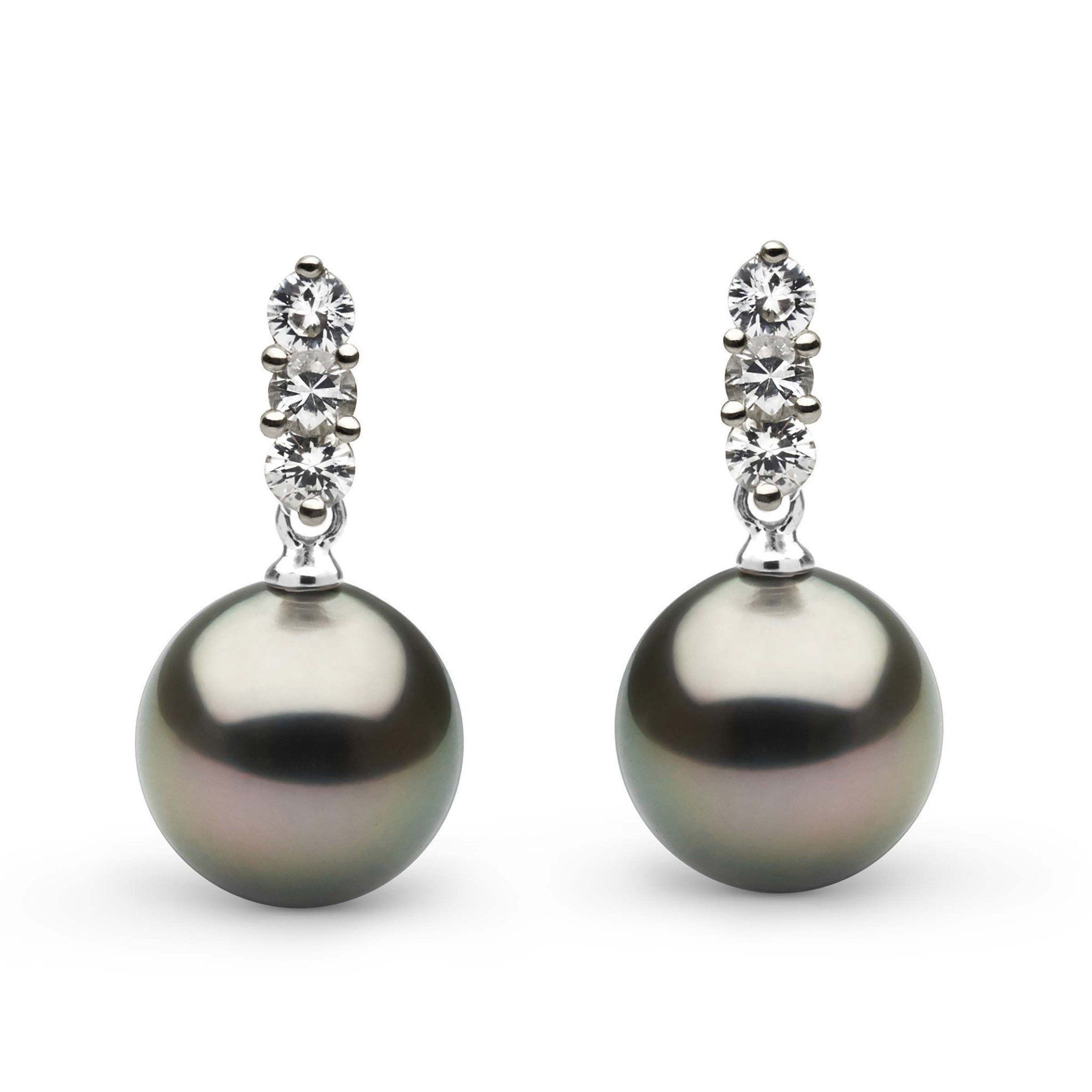 Pearl Earrings | Pearl Studs, Plain & Diamond Dangle | Pearl Paradise