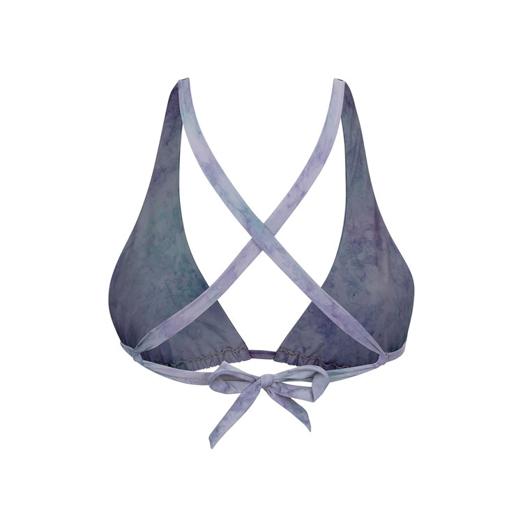 Tie Dye Soul Rebel: The Triangle Bikini Top