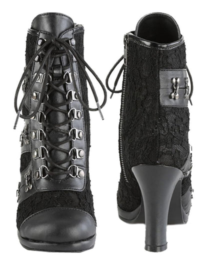 demonia lace up boots