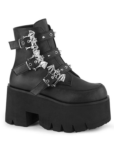 Demonia Ashes 55 Women's Platform Ankle Boots | Inked Shop