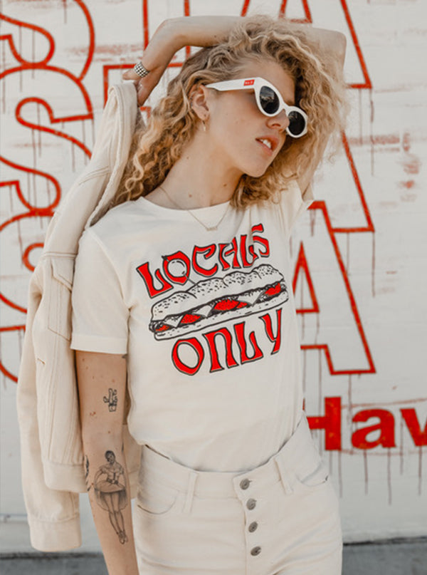 Unisex Locals Only Tee By Pyknic Inkedshop Inked Shop