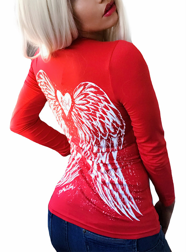angel wing shirts for womens