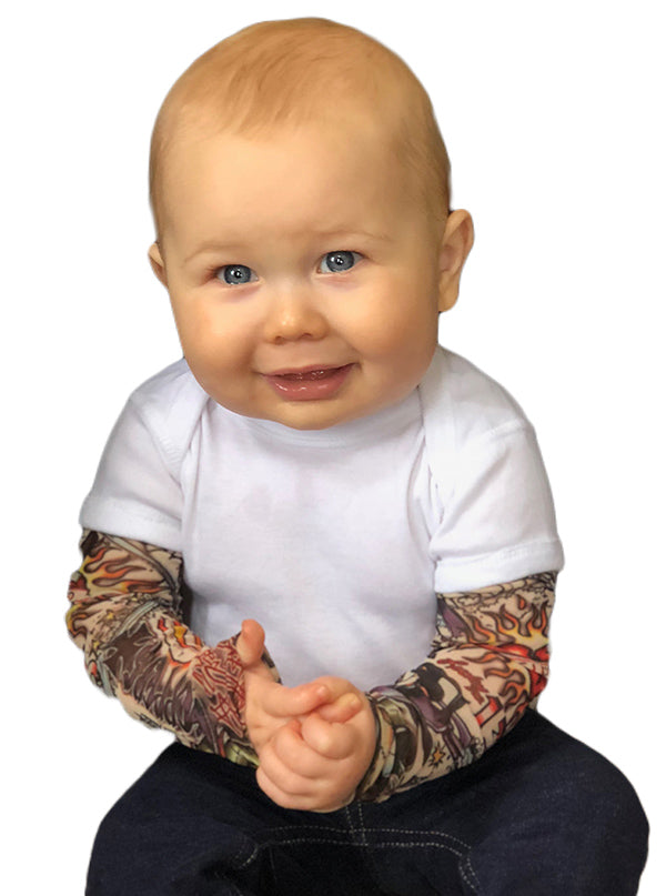 baby tattoo sleeve shirt