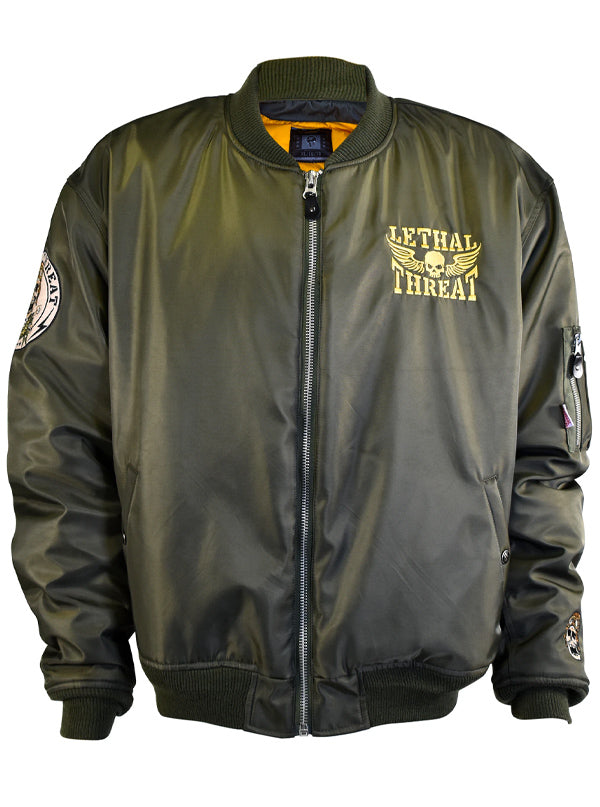 Men's Bombs Away Bomber Jacket by Lethal Threat | Inked Shop