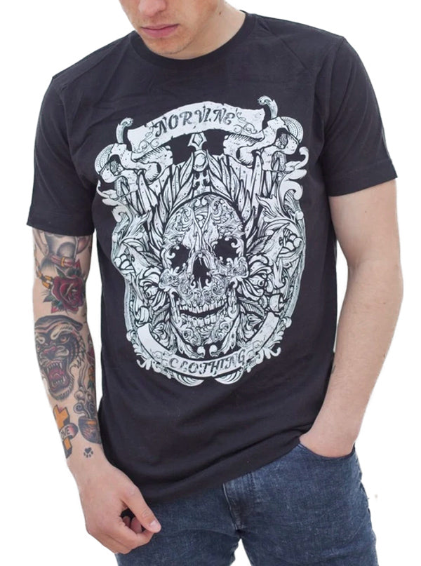 Unisex Caesar Skull Tee - Inked Shop