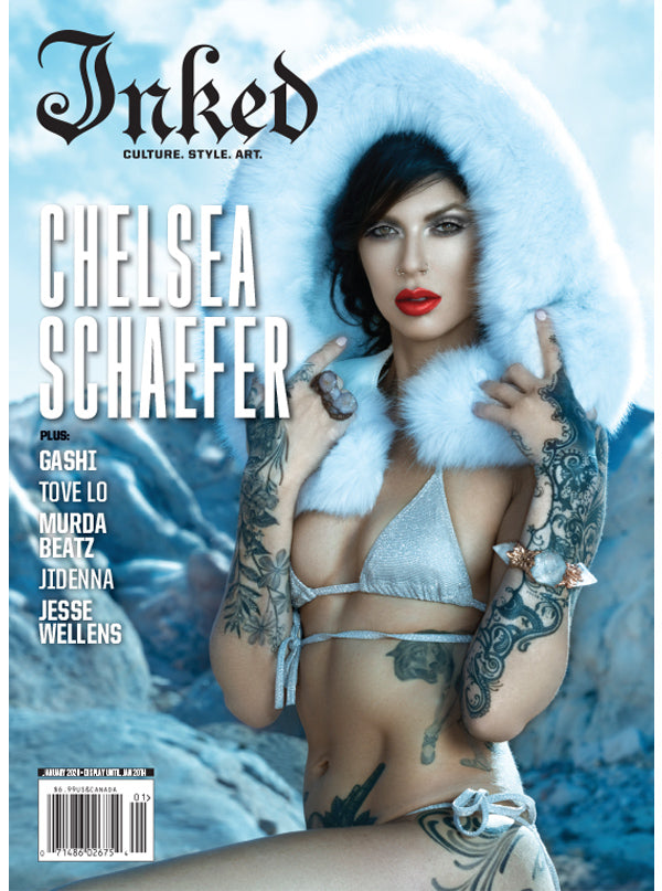 Inked Magazine The Holiday Issue 2 Cover Options January Inked Shop