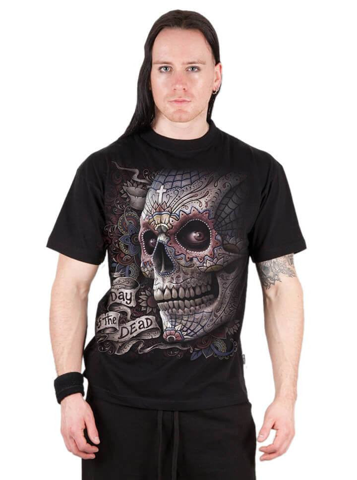 Day of the Dead T Shirts | Mens Skull T Shirts | Inked Shop