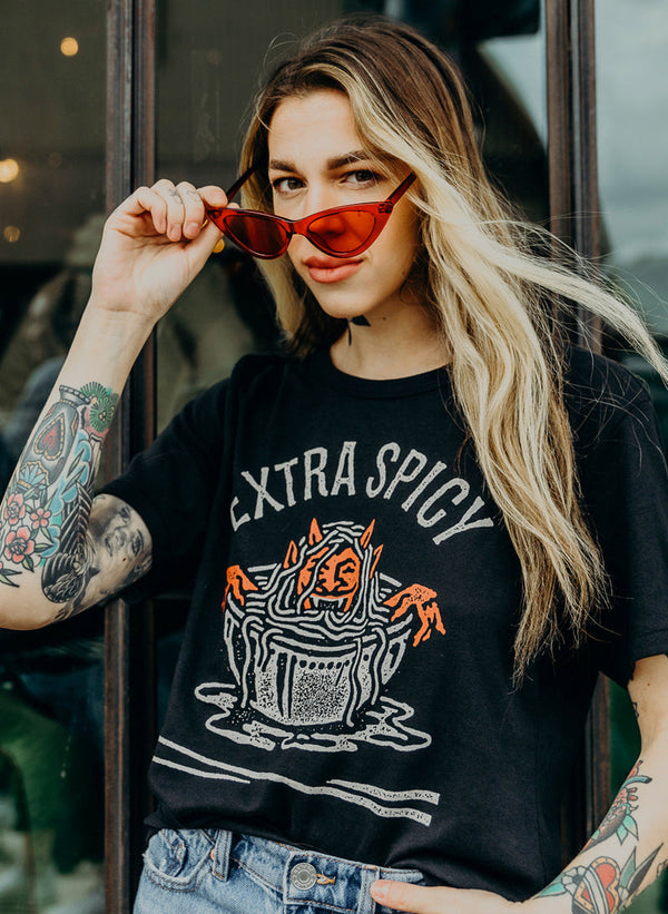 Unisex Extra Spicy Tee by Pyknic - Inked Shop