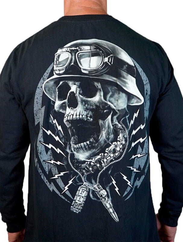 Men's Gorilla Biker Long Sleeve Tee by Lethal Threat | Inked Shop