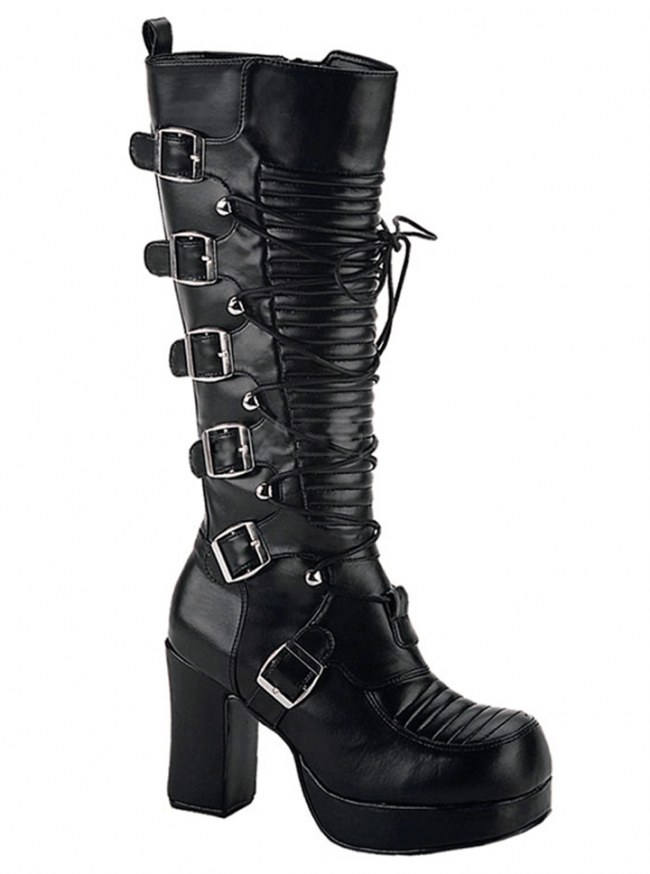 Women's Gothika Vegan Boots - Inked Shop