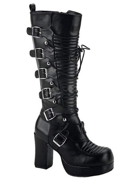 Gothic Boots for Women | Platform Boots Goth | Punk Boots Women