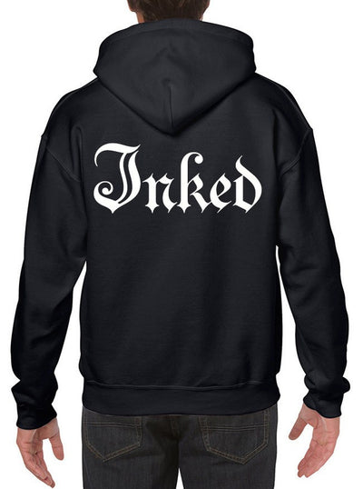 Men's Inked Logo Zip-Up Hoodie by Inked - Inked Shop