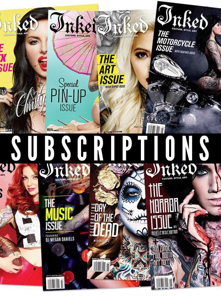 Image of Subscription to Inked Magazine