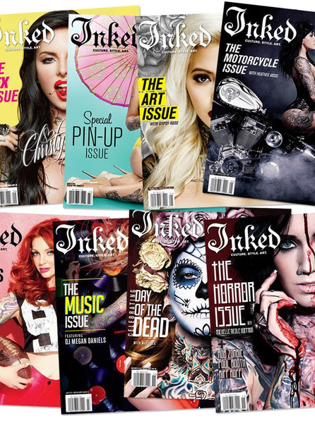 Inked Magazine Back Issues Inked Shop