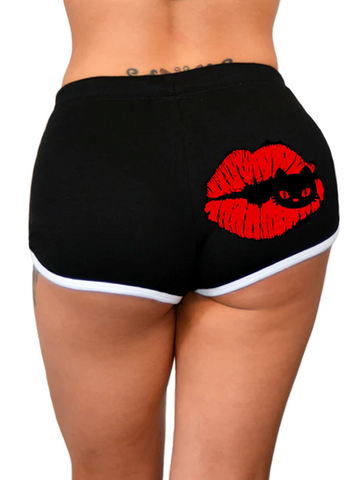 Women's Pin Me Up High Waist Shorts