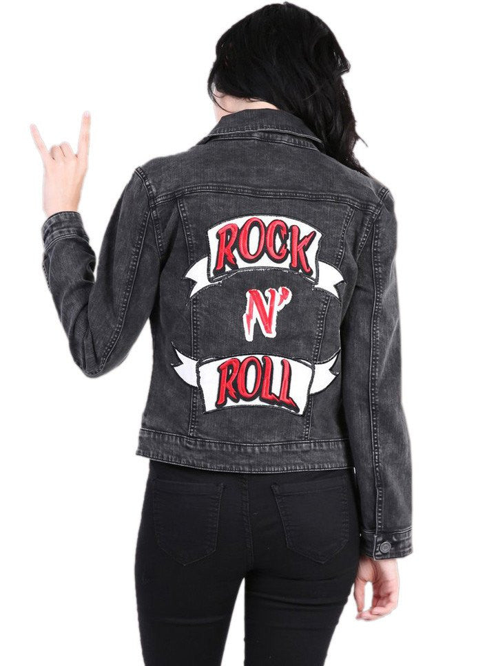 rock denim jacket