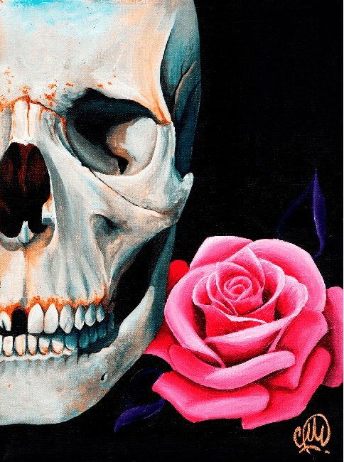 Rose Skull by Christina Ramos - InkedShop - 2