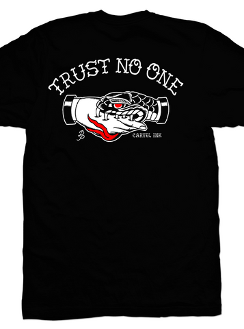 Heathen Trust No 1 T-Shirt (Small, Black)