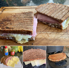 Ham and Swiss on Rye