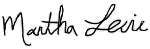Martha Signature