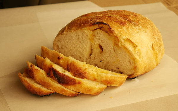 Orange  Swirl Sourdough Bread