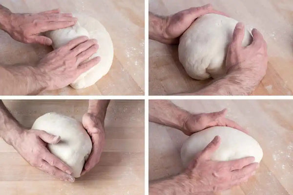 Shaping the dough