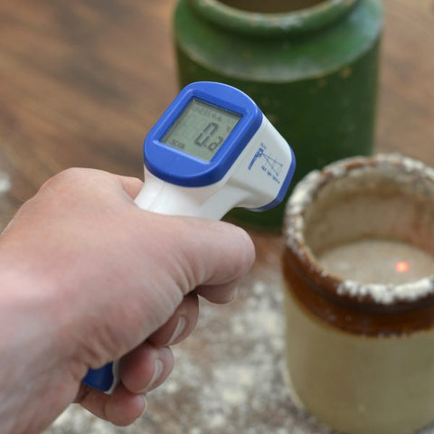 Laser Thermometer for Sourdough Bread Making