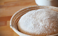 Dough in Proofing Basket