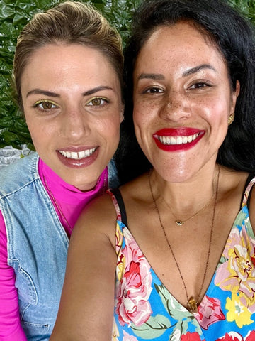 Valerie Duardo and Anyelis Cordero