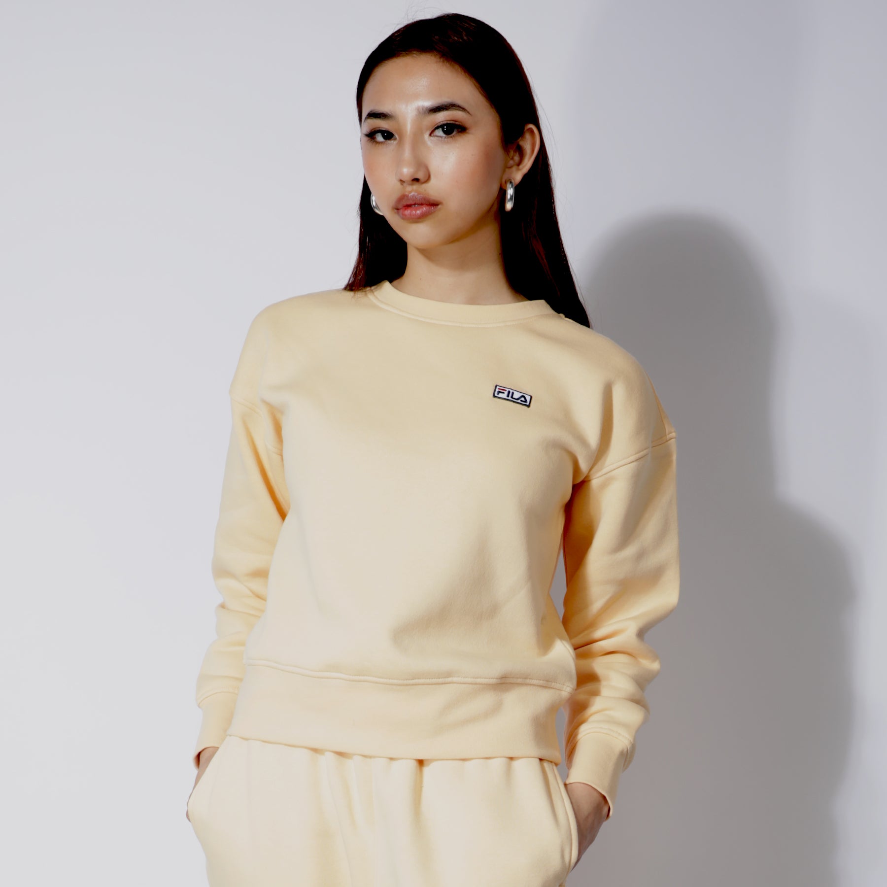 Fila Classic Crewneck Stina Sweatshirt - Peach