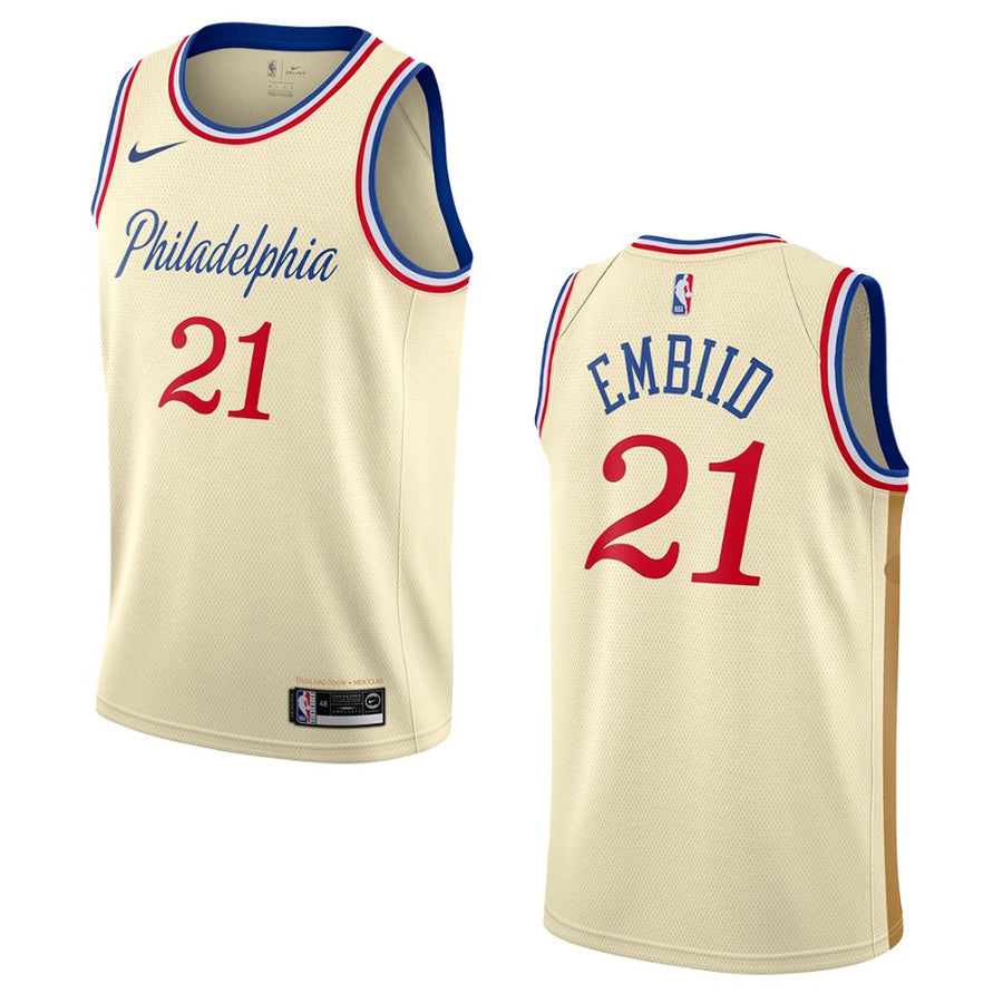 embiid cream jersey