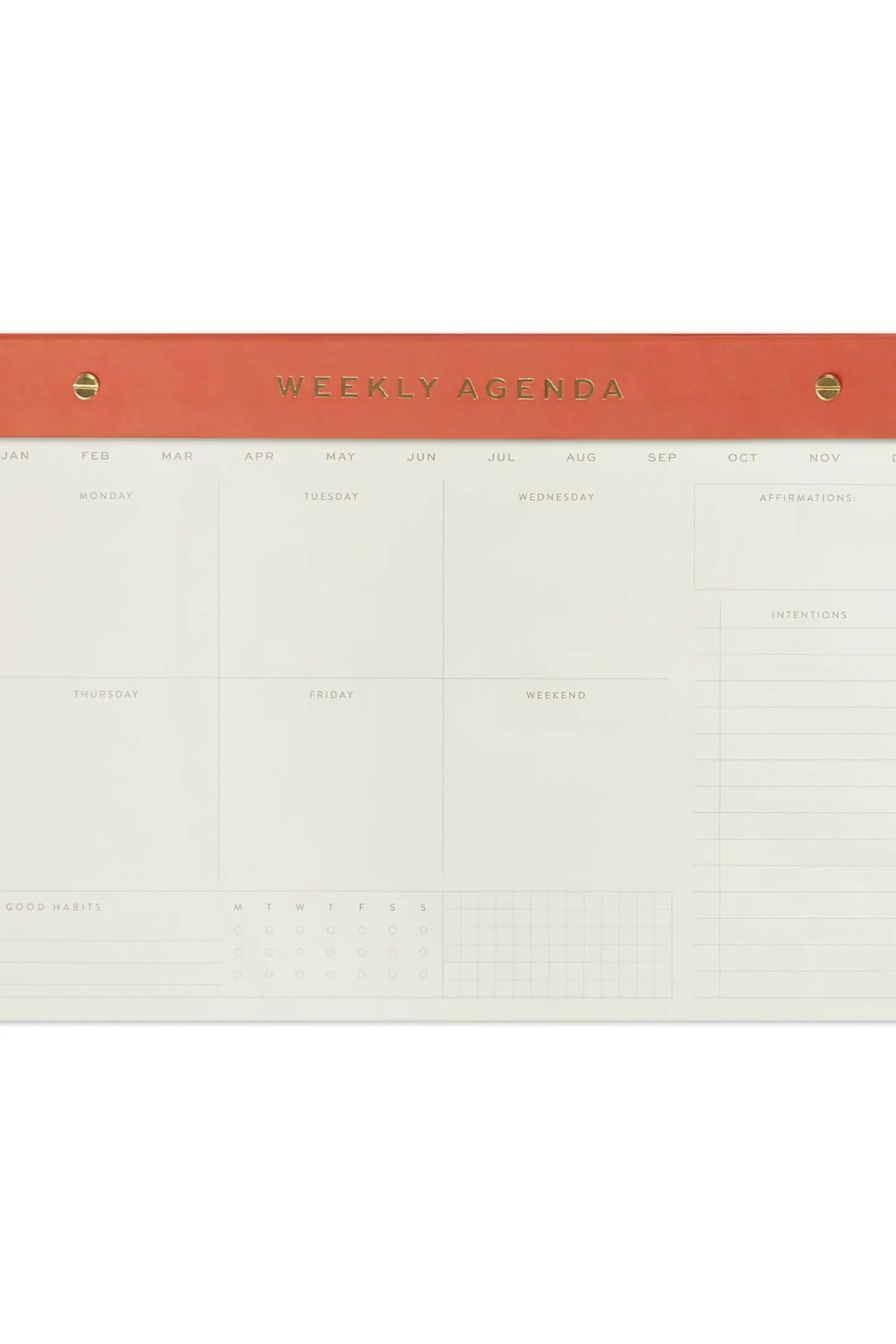 Weekly Postbound Notepad