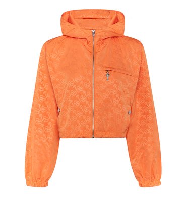 PRE ORDER* Women's Zip Script Hoodie - Grey/Orange – Trapstar London