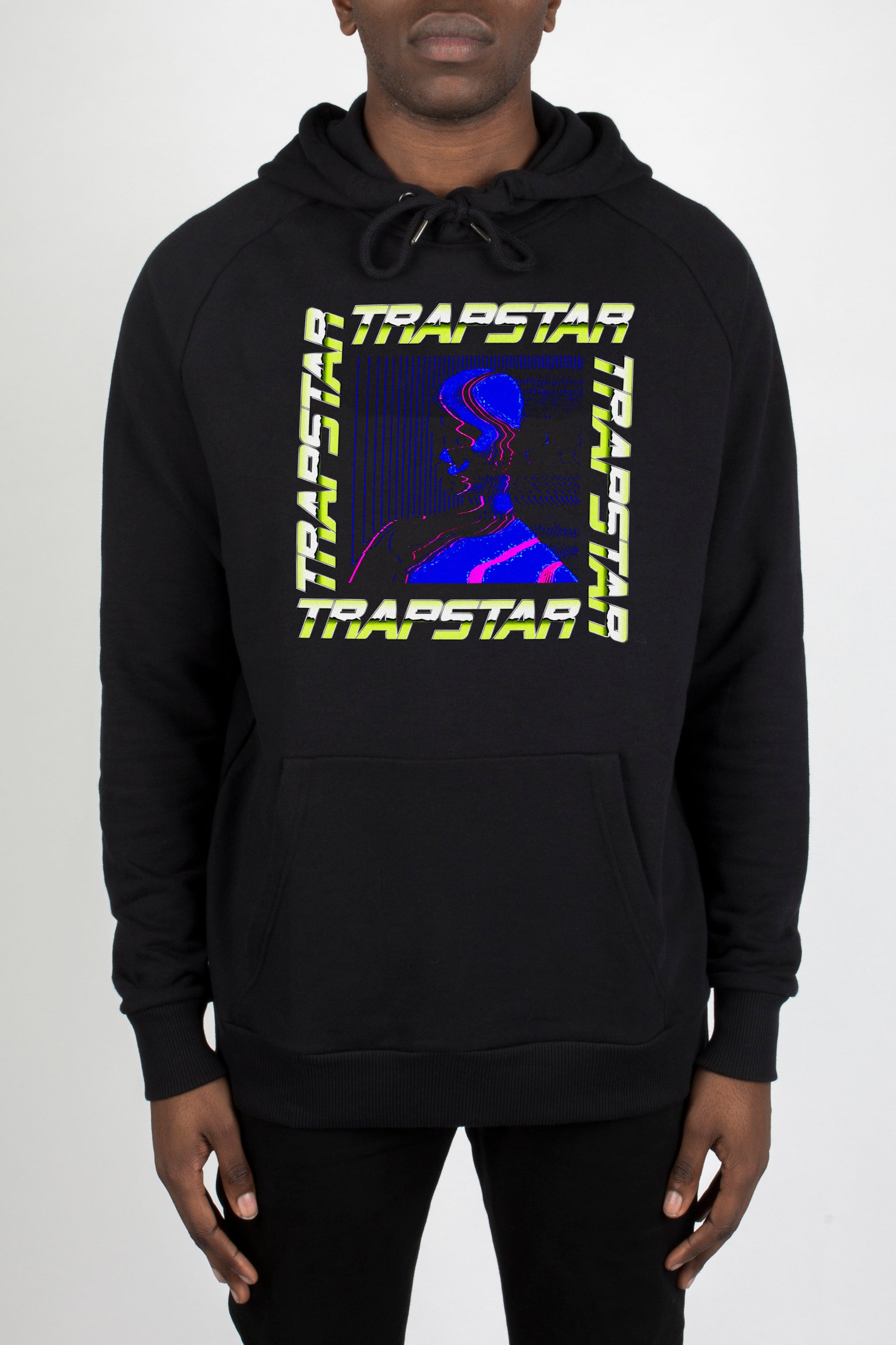 blue trapstar hoodie