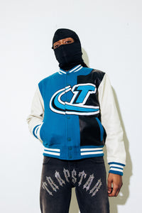 TRAPSTAR スタジャン Dazzling Blue/Off White marinefarms.cl