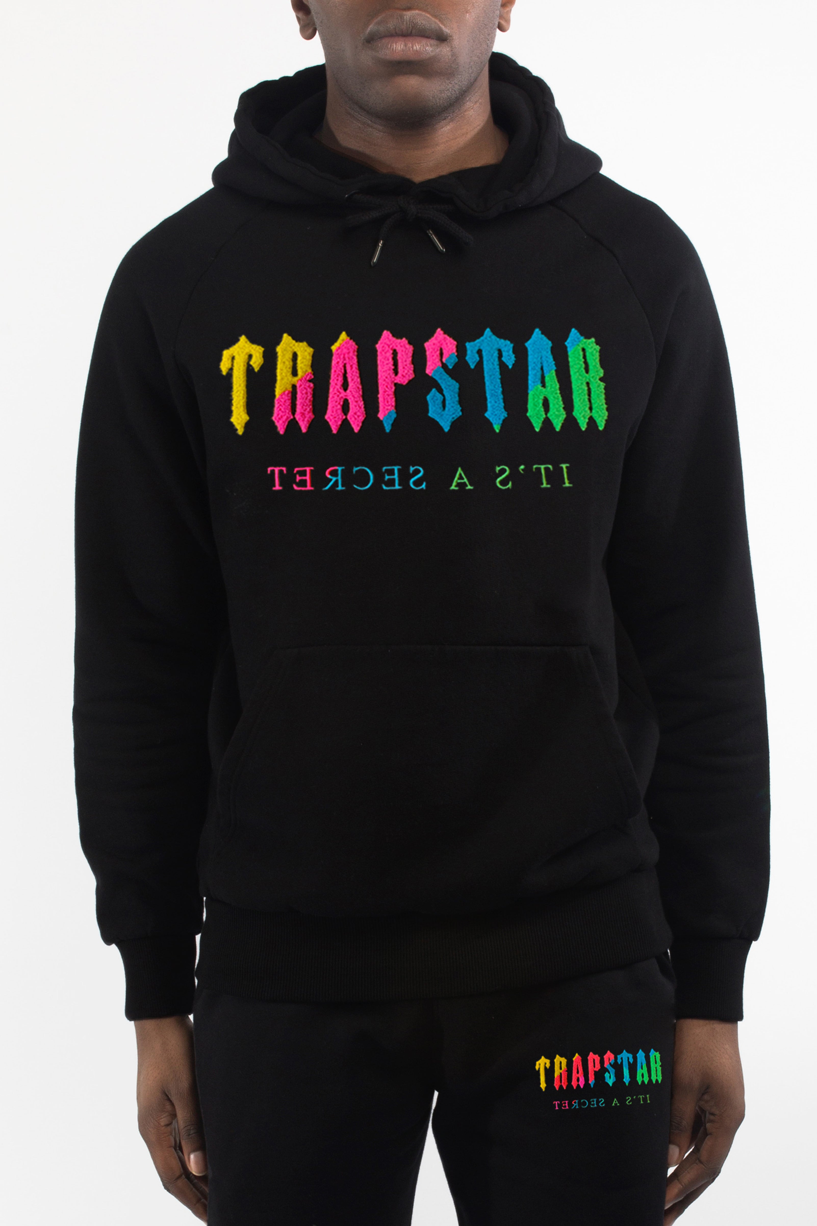 trapstar hoodie multicolor