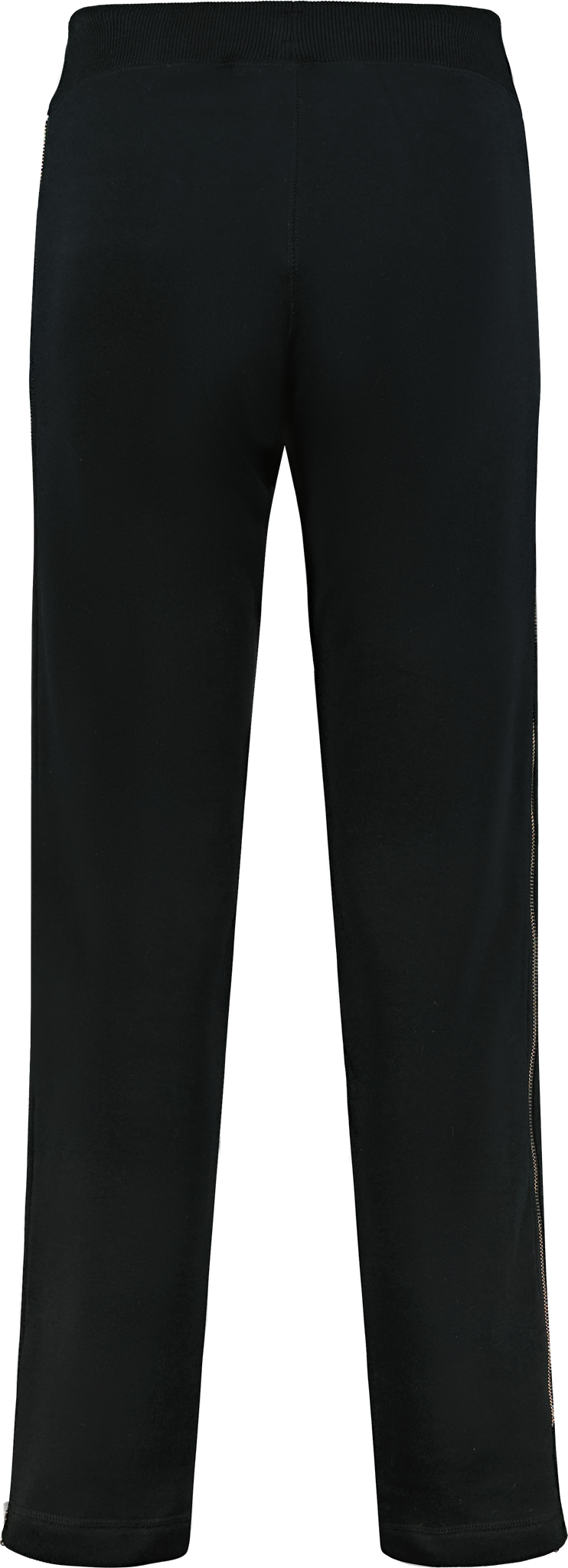 Women's Script Zip Leg Jogging Bottoms - Black/Turquoise