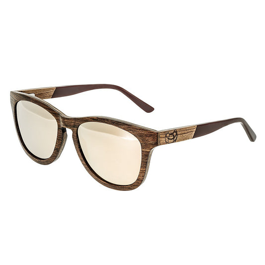 Kid's Wood Grain Iconic Plastic Sunglasses - Sunglasses with Logo -  Q582511 QI