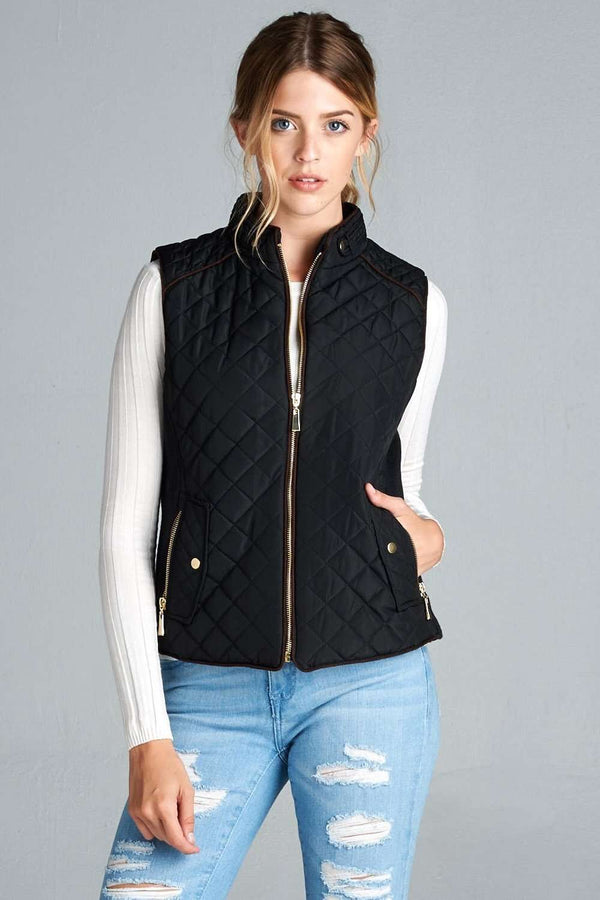 Quilted Vest (more colors) - Evie Rose Couture