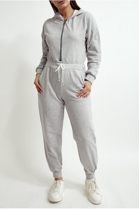 grey boiler suit womens