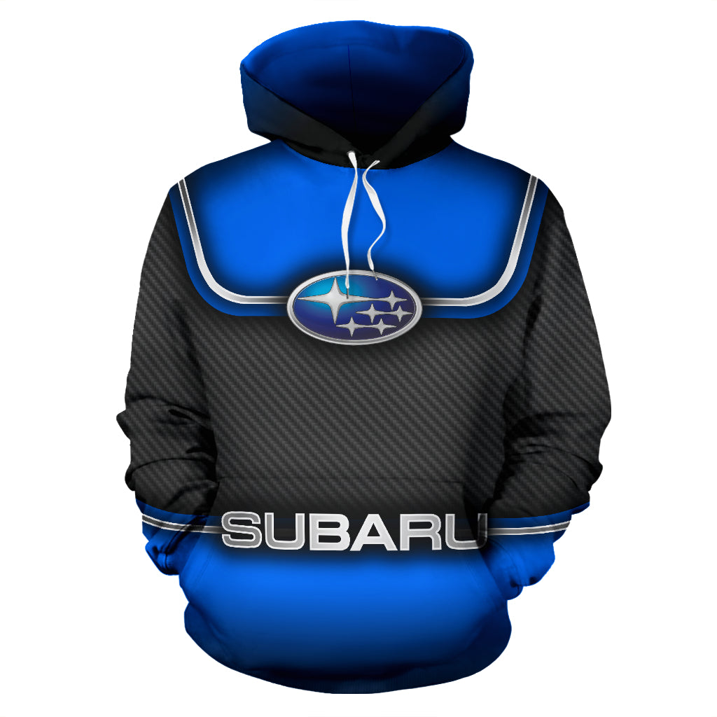 blue subaru hoodie