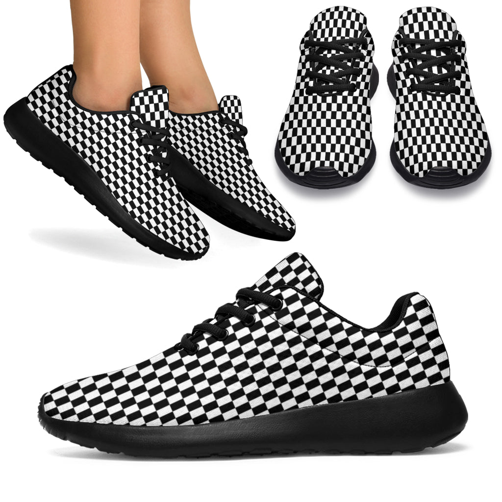 checkered flag sneakers