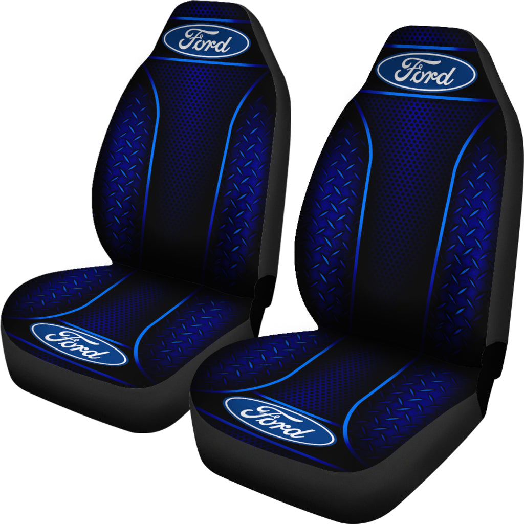 2 Front Ford Seat Covers Blue With FREE SHIPPING! My Car My Rules