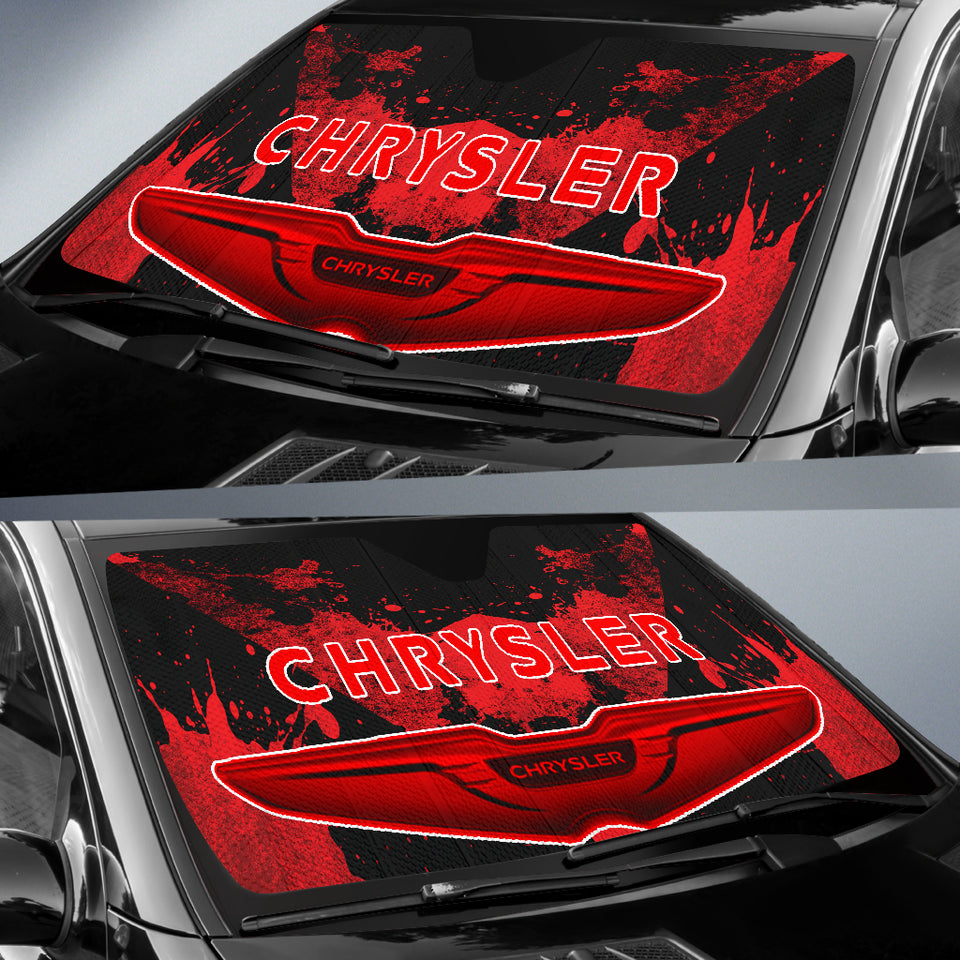 Chrysler Windshield Sun Shade Red – My Car My Rules
