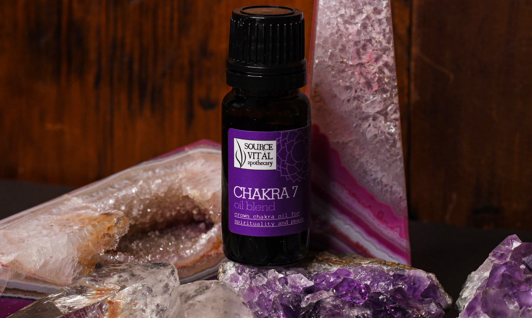 chakra 7 essential oil blend by Source Vitál