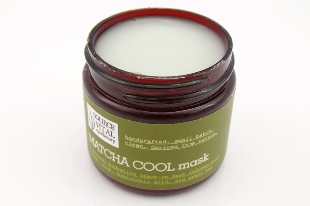 Matcha Cool Mask by Source Vital Apothecary 