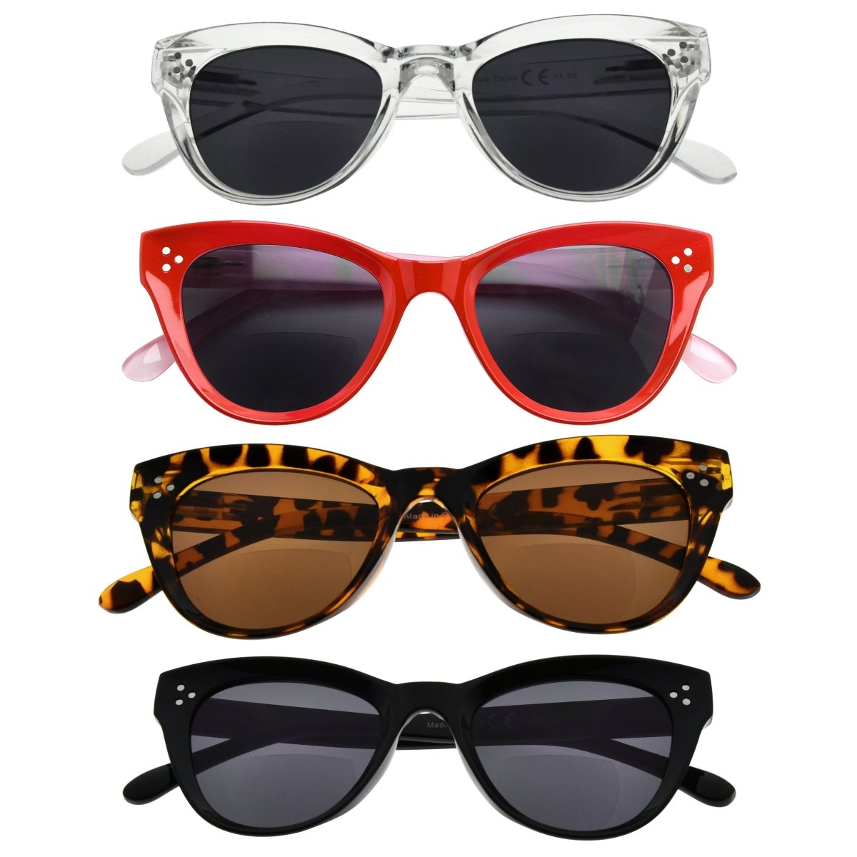 Gafas de estilo ojo de gato SBR9108-4pack – eyekeeper.com